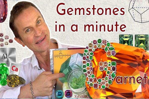 All about GARNET 💎Study Gemology with Yavorskyy 📚