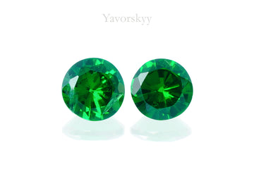 Tsavorite 0.21 ct / 2 pcs