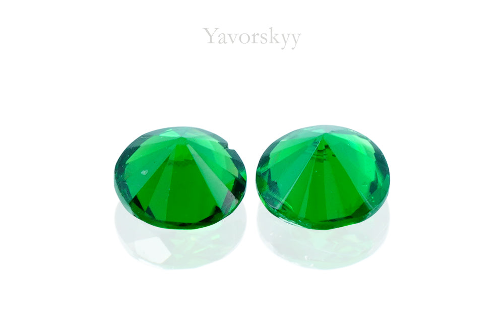 Tsavorite 0.21 ct / 2 pcs