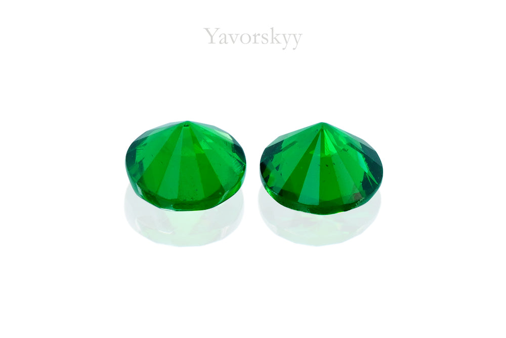 Tsavorite 0.24 ct / 2 pcs