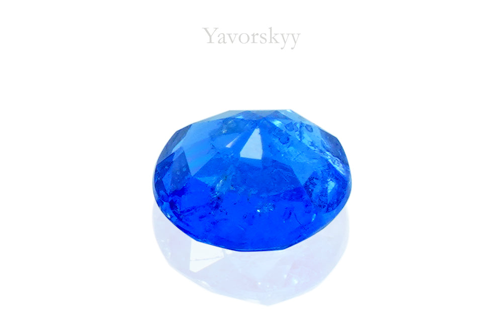 0.26 carat blue spinel bottom view image