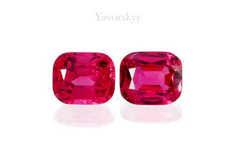 Olive Tourmaline 3.32 cts / 2 pcs