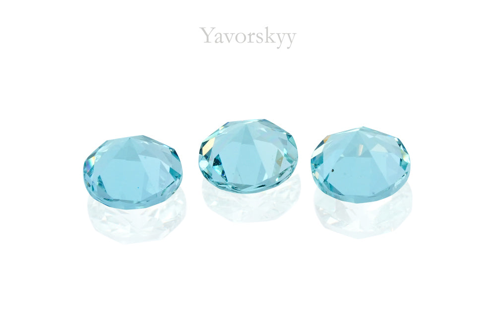 Aquamarine 0.41 ct / 3 pcs