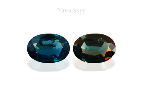 Picture of beautiful color-change garnet 0.44 carat