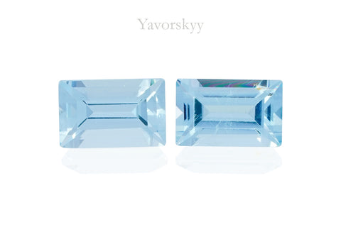 Aquamarine 0.46 ct / 2 pcs