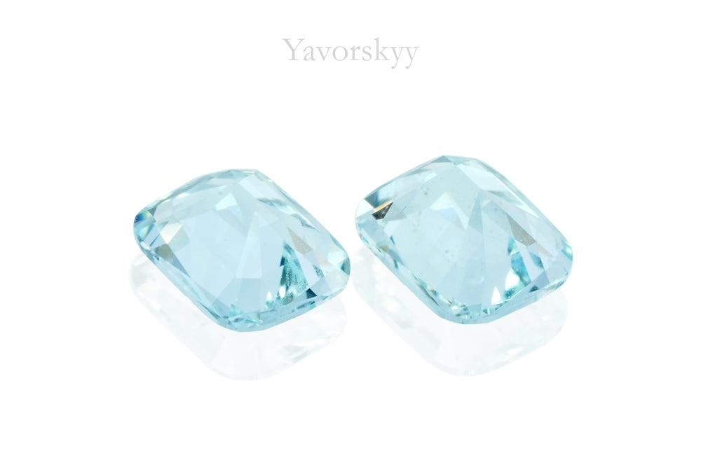 Aquamarine 0.49 ct / 2 pcs