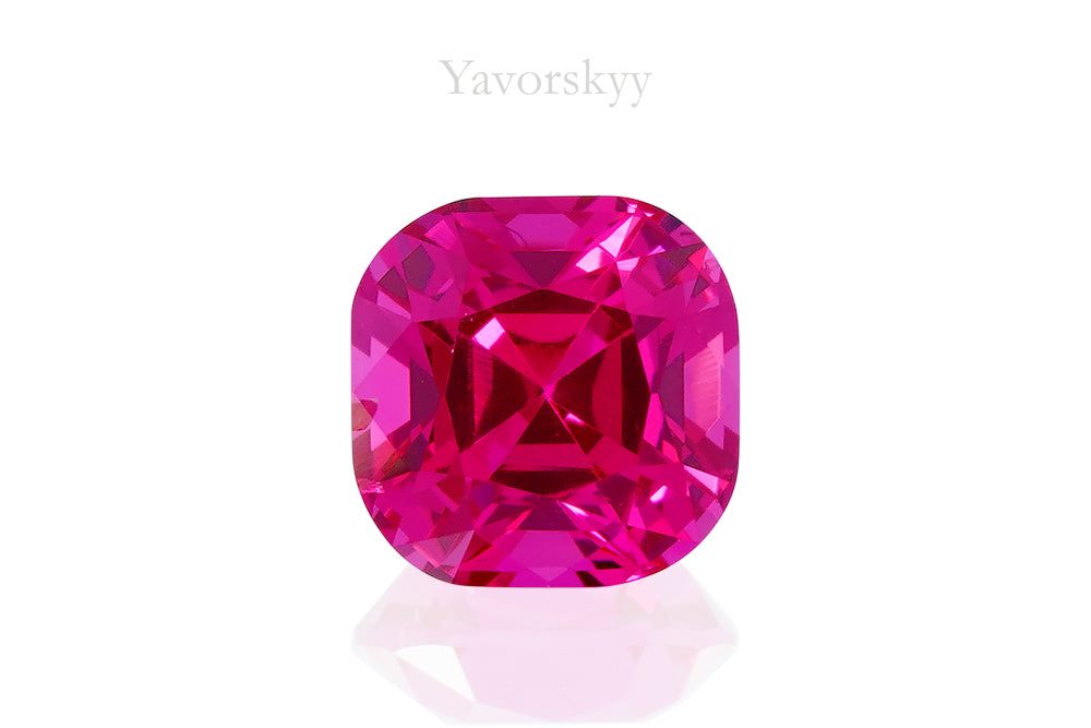 0.7 ct red spinel oval cut image