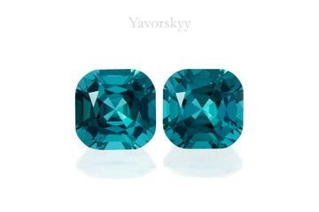 Indigo Tourmaline 0.71 ct / 2 pcs