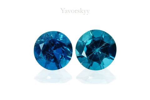 Indigo Tourmaline 0.48 ct / 2 pcs