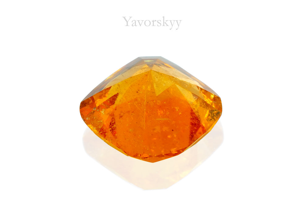 0.79 ct clinohumite cushion shape picture