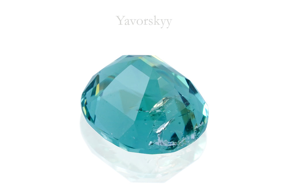 Tourmaline 0.86 carat bottom view photo