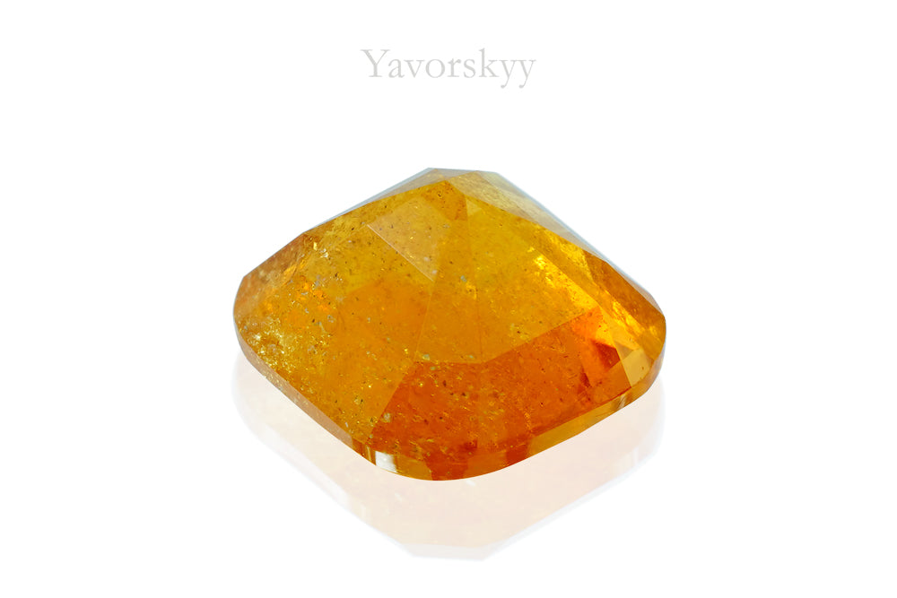 Photo of bottom view of clinohumite 1.00 carat
