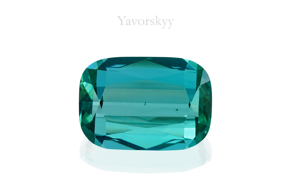 Top view picture of 0.1 ct Tourmaline round