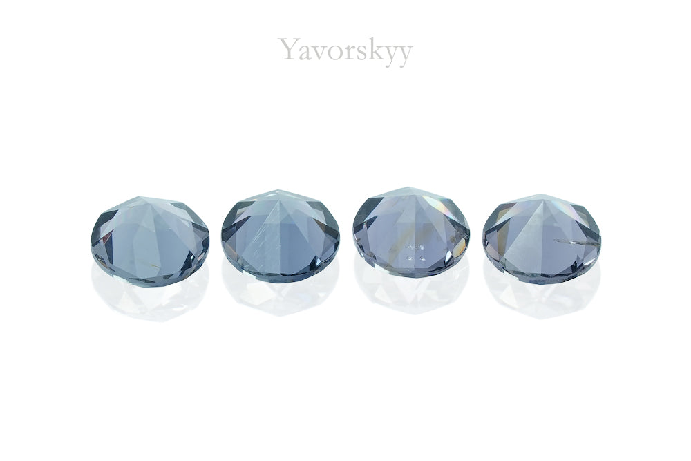 Grey Spinel 1.09 cts / 4 pcs - Yavorskyy