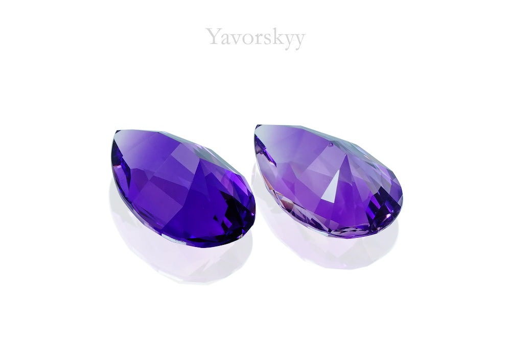 Amethyst 1.17 ct / 2 pcs