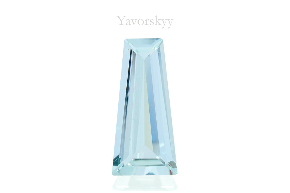 Aquamarine 1.20 carats front view picture