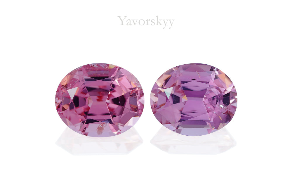 Pink Tourmaline 1.24 cts  / 2 pcs - Yavorskyy