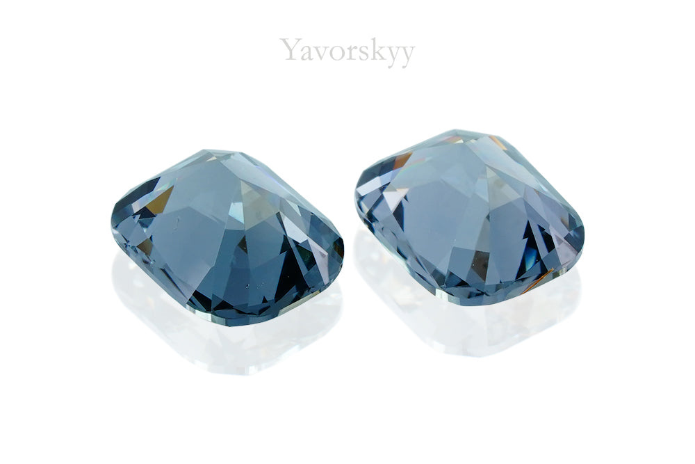 Grey Spinel 1.24 cts / 2 pcs - Yavorskyy