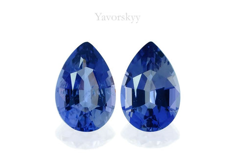 Iolite 2.38 ct / 2 pcs