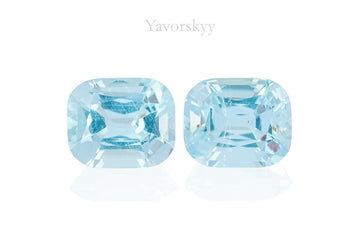 Aquamarine 1.38 cts / 2 pcs