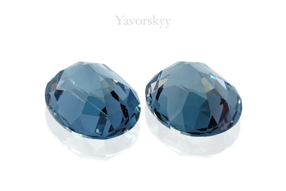 Greyish-Blue Spinel 1.53 cts / 2 pcs