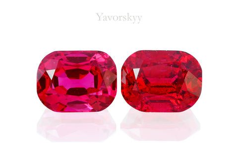 Red Spinel 1.61 cts / 2 pcs