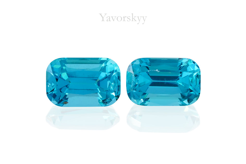 Indigo Blue Tourmaline 1.67 cts / 2 pcs