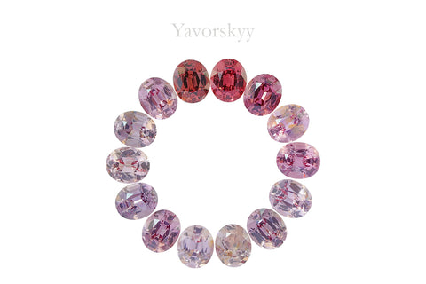 Spinel 10.14 ct / 14 pcs