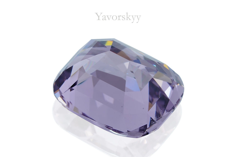 Natural violetish -grey spinel