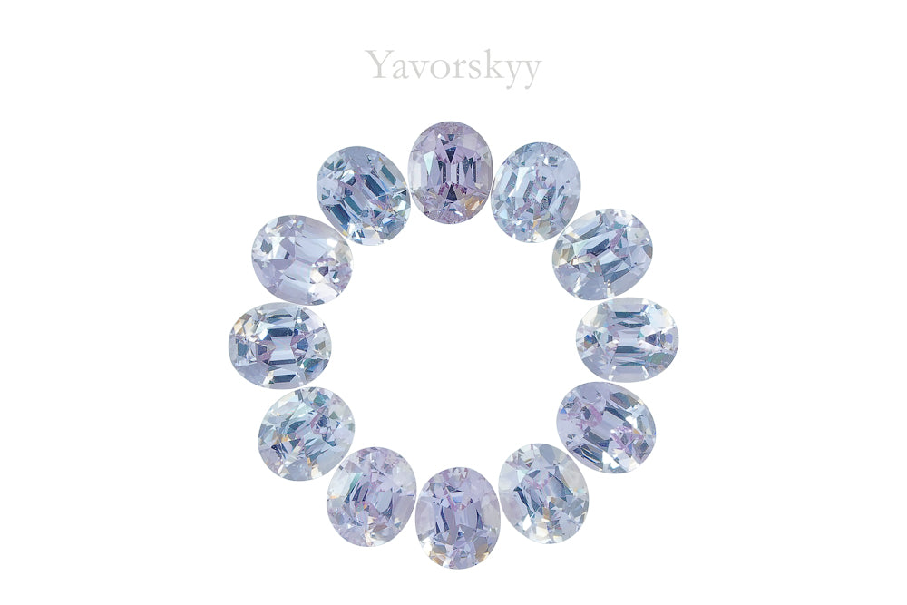 Grey Spinel 11.87 cts / 12 pcs