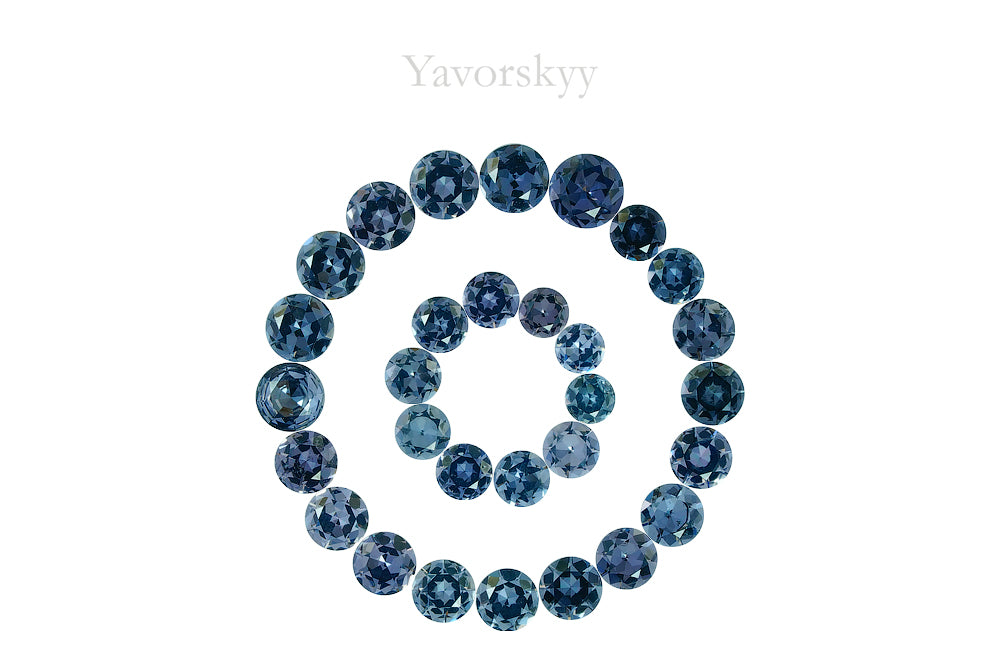 Grey Spinel 14.92 cts / 30 pcs