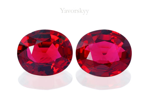Red Spinel 2.21 cts / 2 pcs