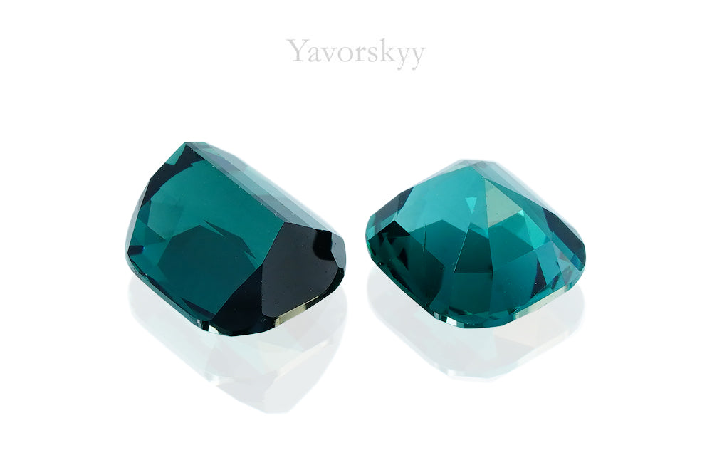 Green Tourmaline 2.51 cts / 2 pcs - Yavorskyy