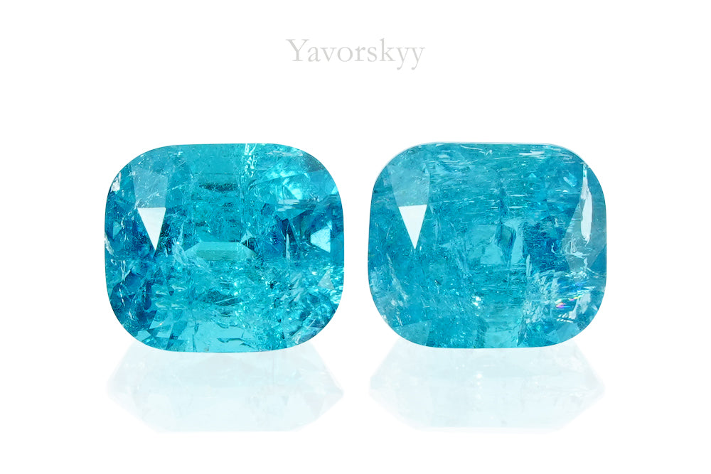 Indigo Blue Tourmaline 2.93 cts / 2 pcs