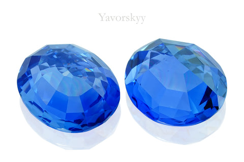 “The Sirens” Blue Sapphire Ceylon & Madagascar 20.32cts / 2pcs