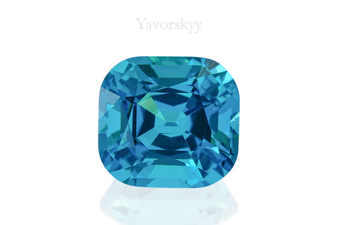 Tourmaline cushion shape 3.05 carats front view picture