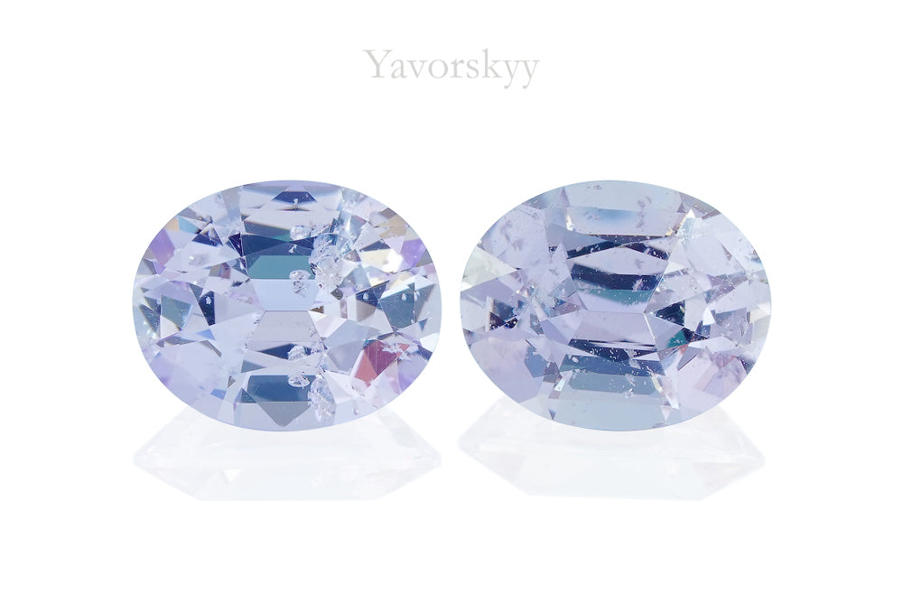 Grey Spinels 3.41 ct / 2 pcs