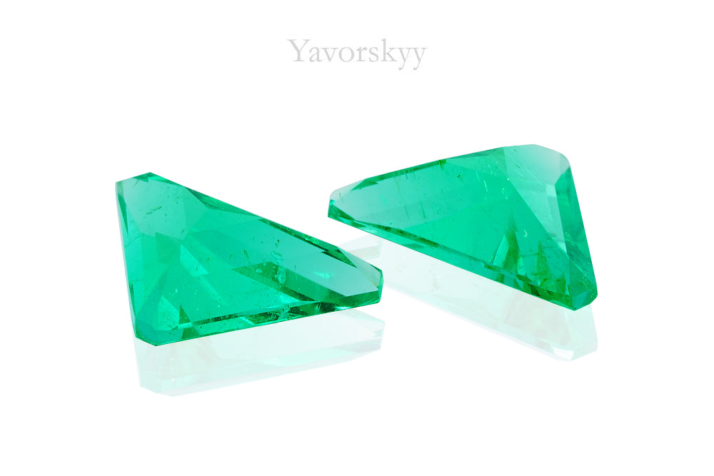 Emerald Ethiopia 3.53 cts / 2 pcs