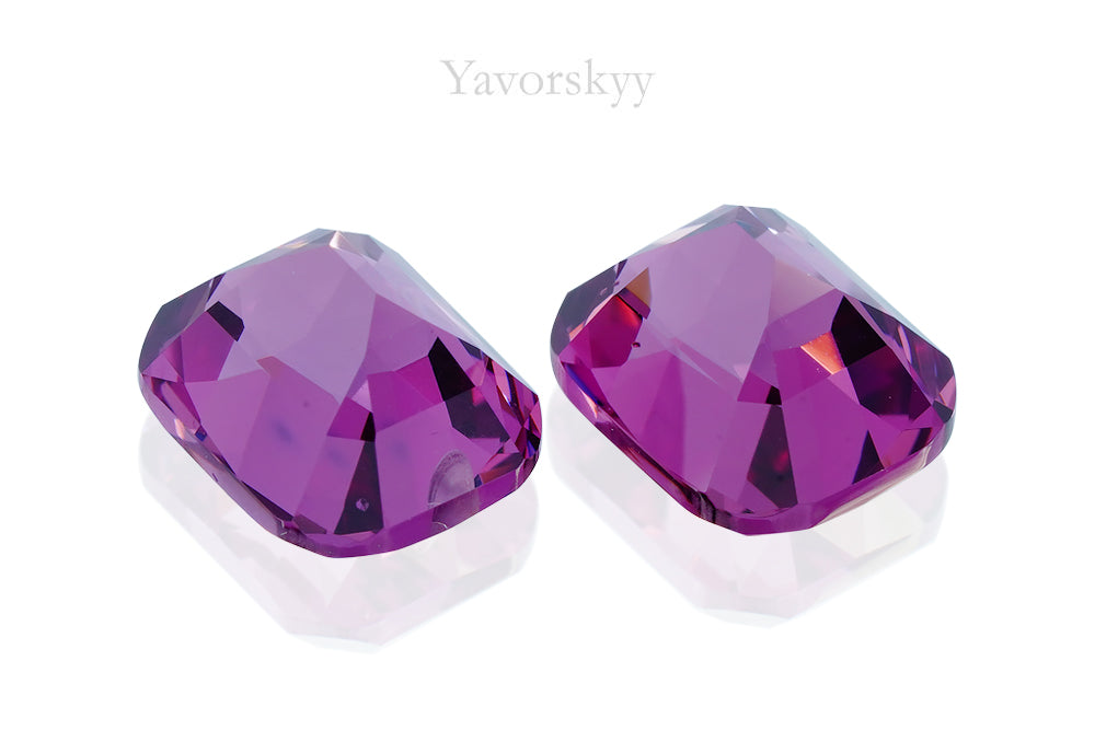 Rhodolite 3.80 cts / 2 pcs