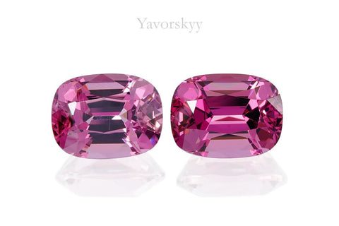 Rhodolite 3.92 cts / 2 pcs