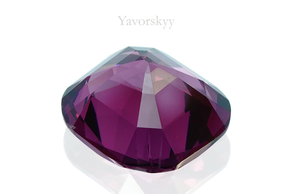 Violet spinel cushion