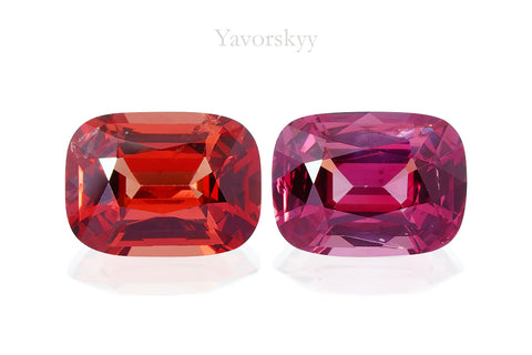 Red Spinel 0.42 ct / 2 pcs