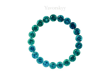 Indigo Tourmaline 5.07 cts / 21 pcs