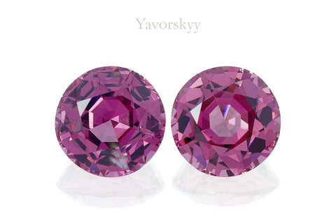 Rhodolite 5.22 cts / 2 pcs