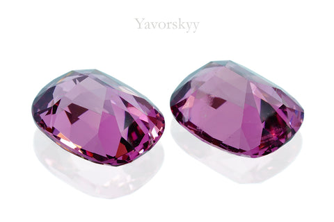 Rhodolite 5.22 cts / 2 pcs