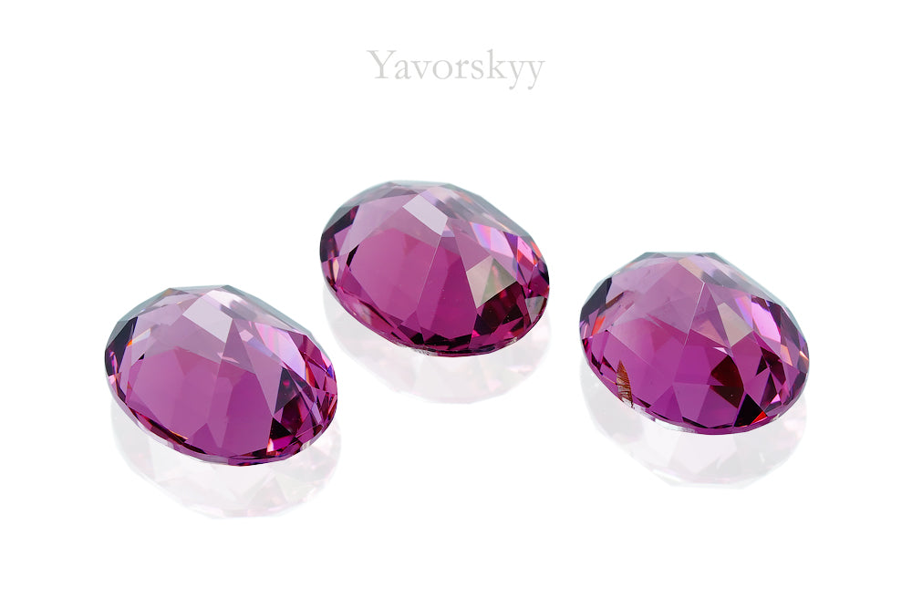 Rhodolite 5.30 cts / 3 pcs