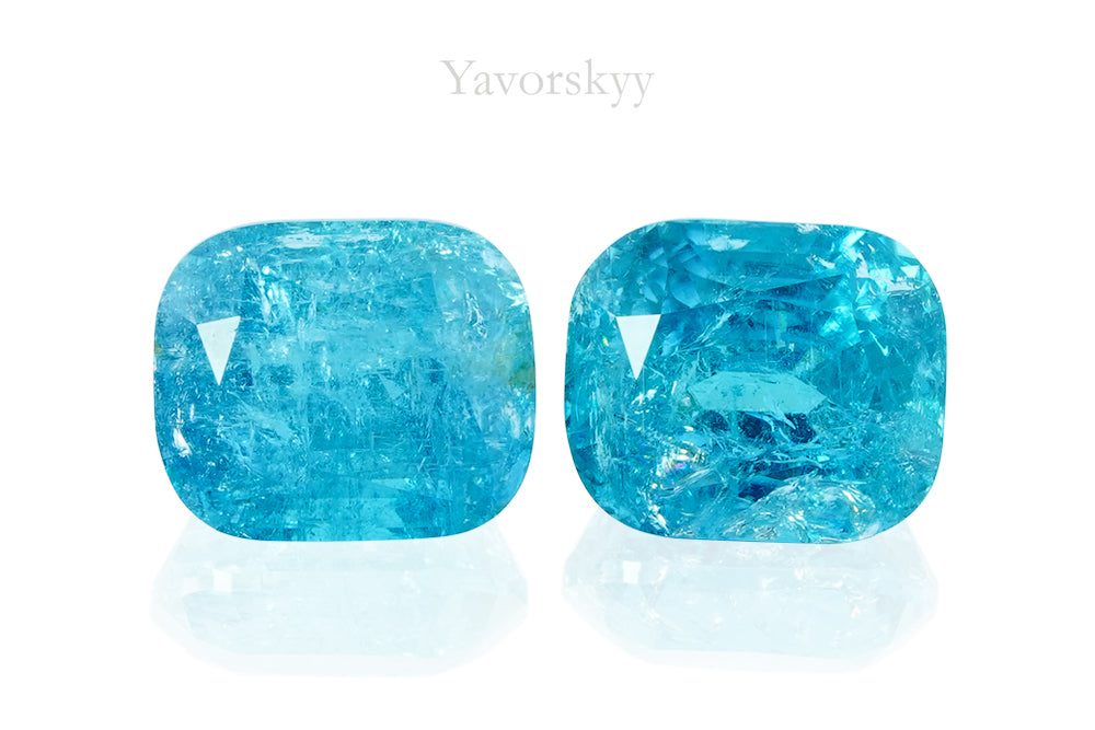 Indigo Blue Tourmaline 6.17 cts / 2 pcs