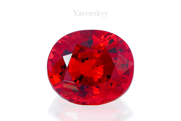 Vivid Red Spinel Burma 6.27 cts