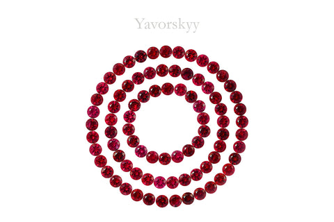 Red Spinel 9.34 cts / 83 pcs
