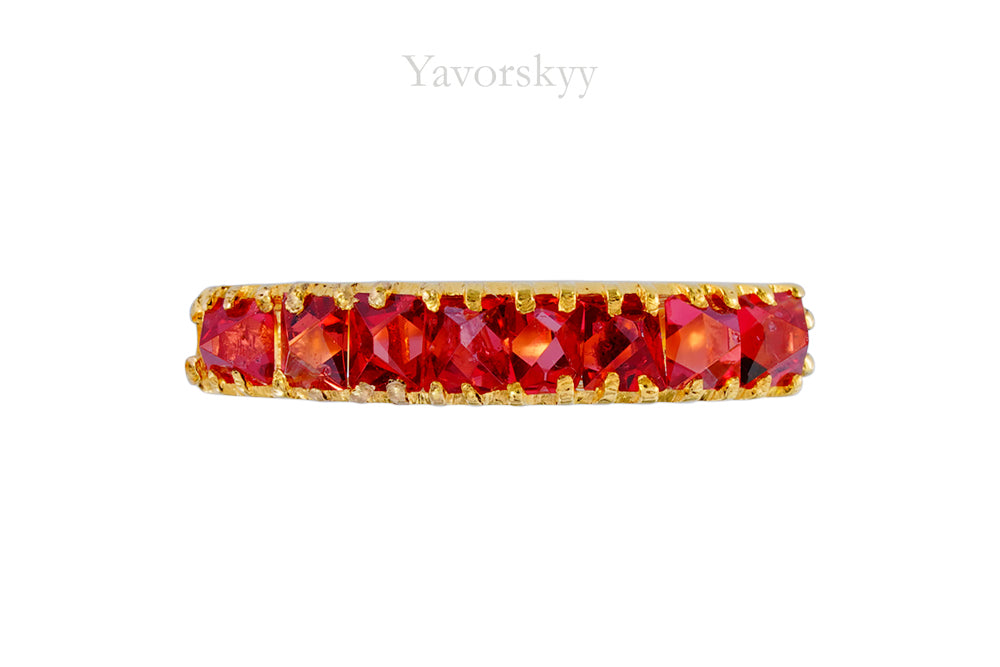 Red Spinel Ring